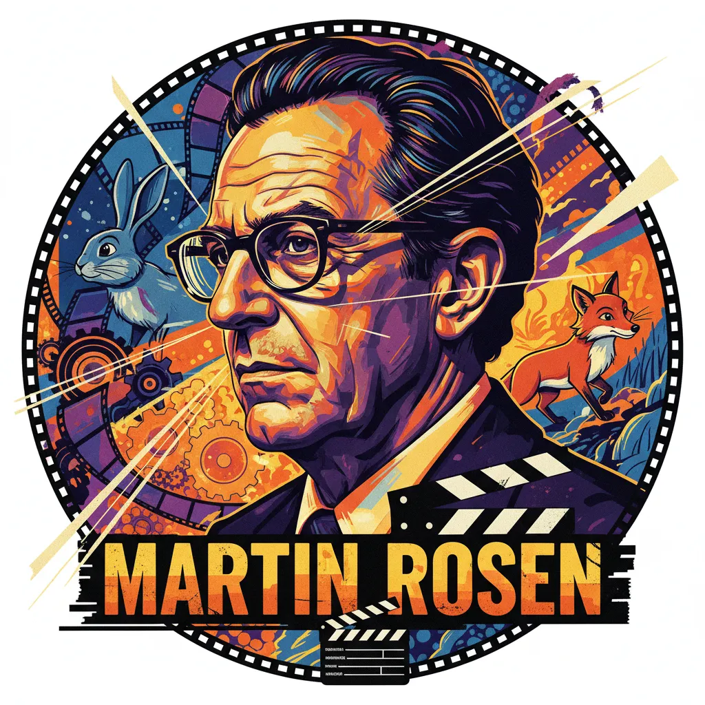 Artistic portrait of Martin Rosen