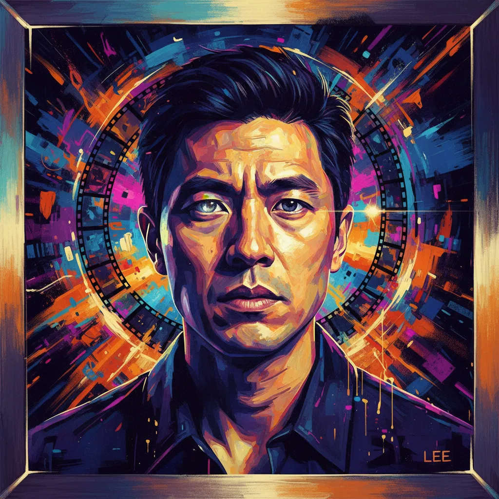 Artistic portrait of Dennis Lee