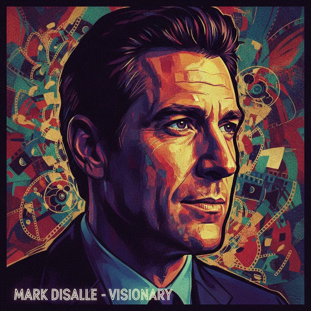 Artistic portrait of Mark DiSalle