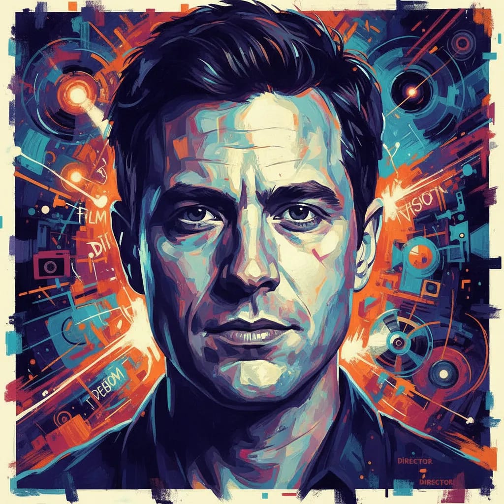 Artistic portrait of Danny Leiner
