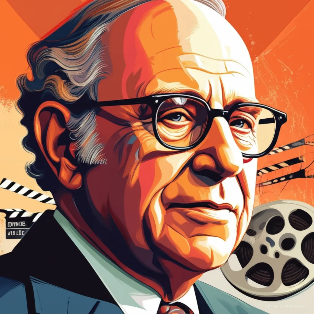 Portrait of Mel Brooks