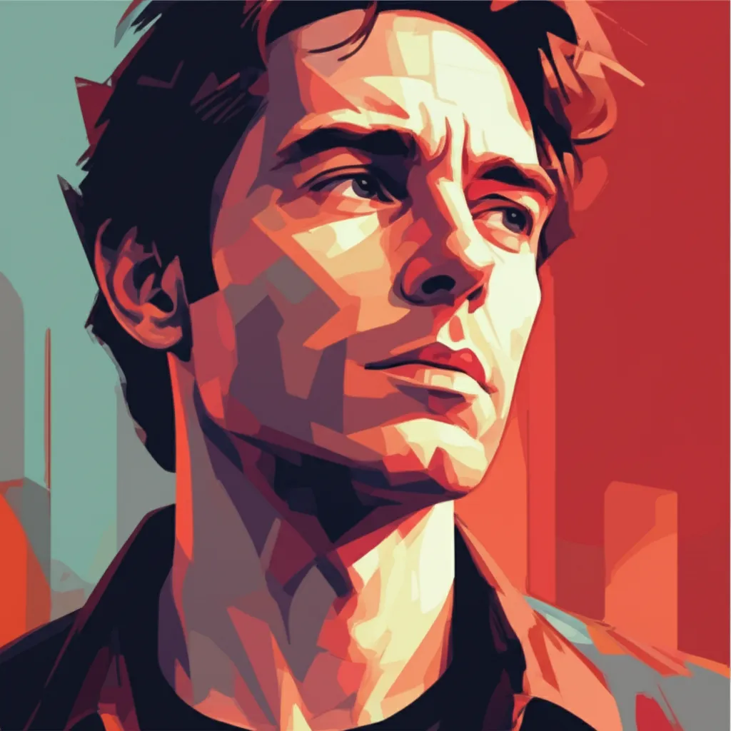 Artistic portrait of Brad Anderson