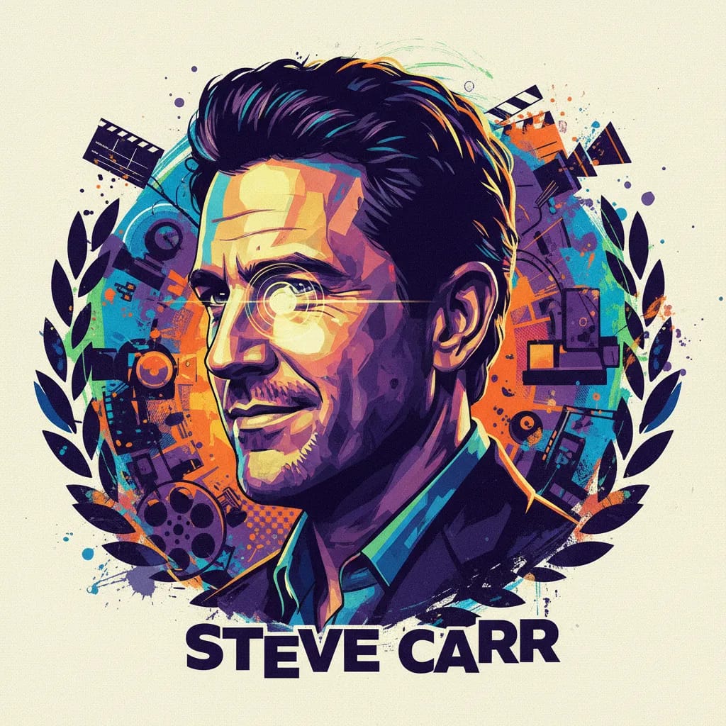 Artistic portrait of Steve Carr