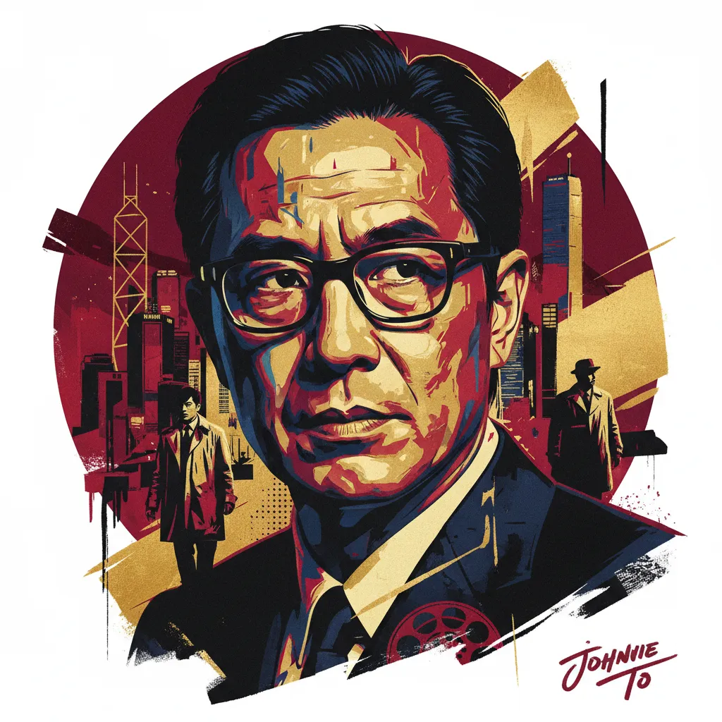 Artistic portrait of Johnnie To