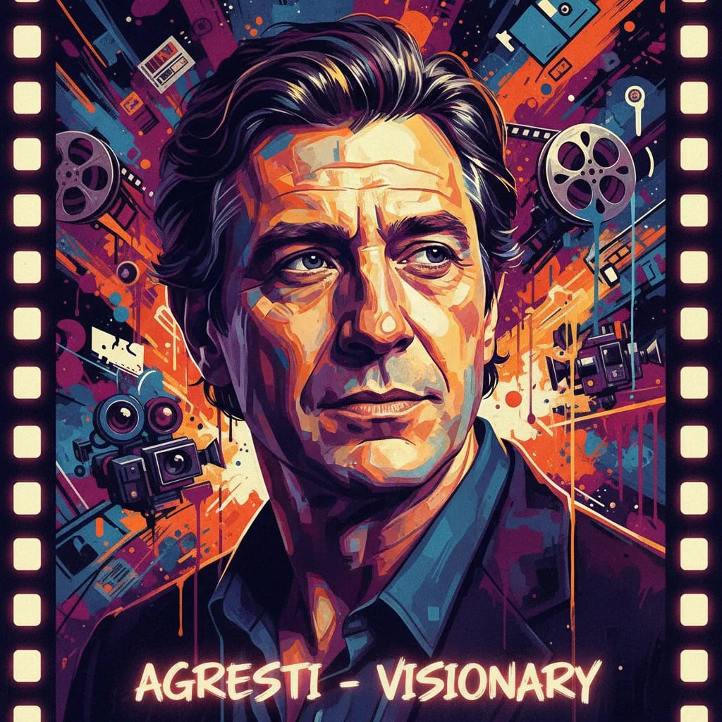 Artistic portrait of Alejandro Agresti