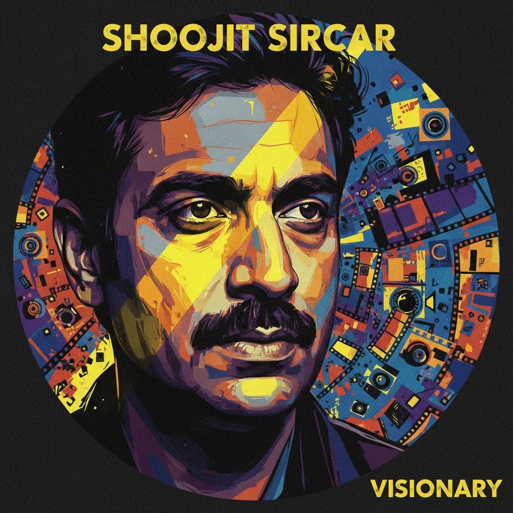 Artistic portrait of Shoojit Sircar