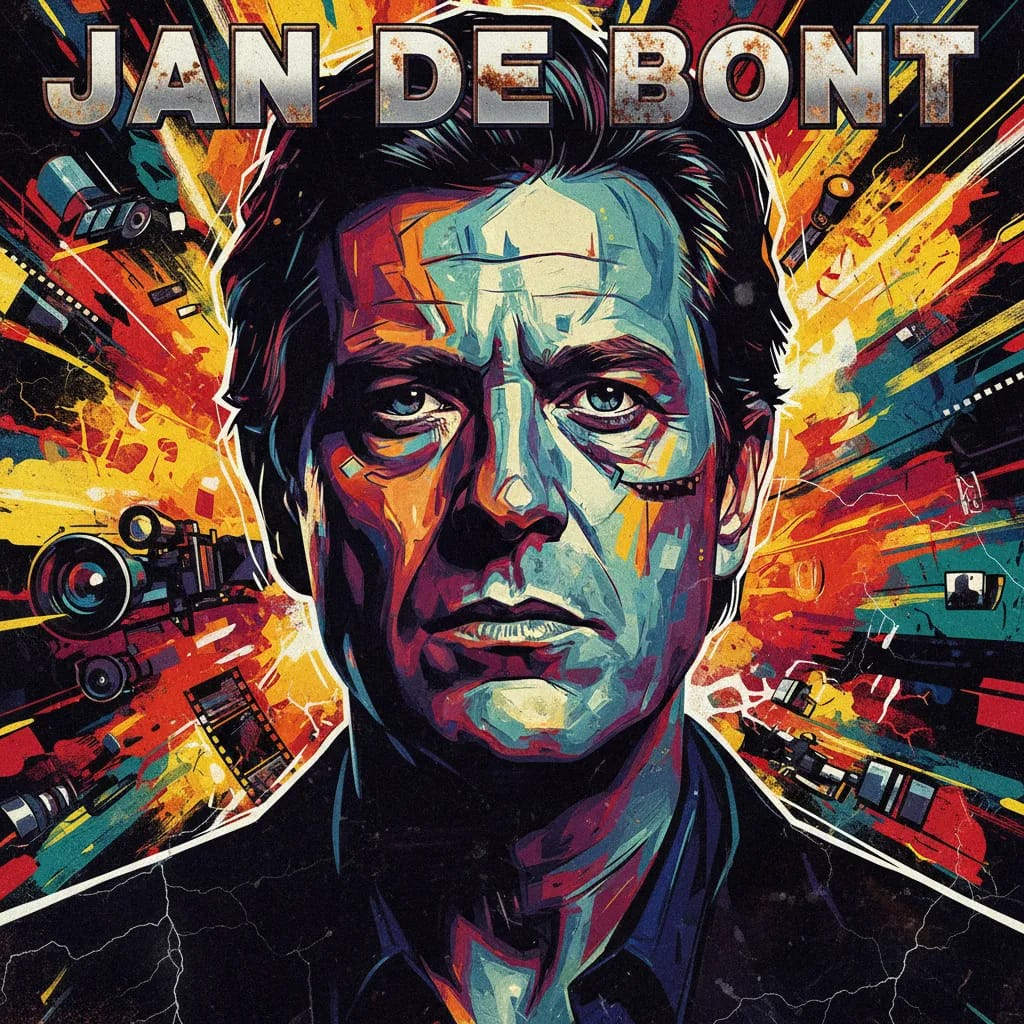 Artistic portrait of Jan de Bont