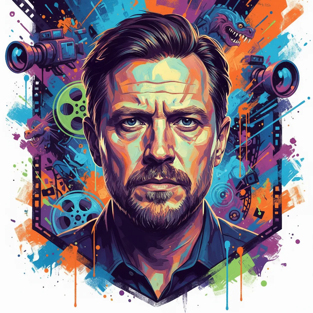 Artistic portrait of Jalmari Helander