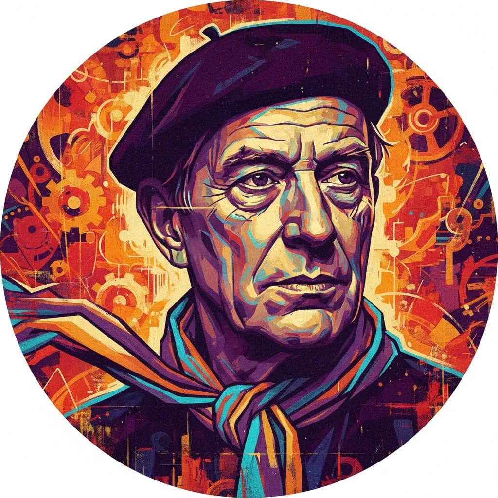 Artistic portrait of Ivo Caprino
