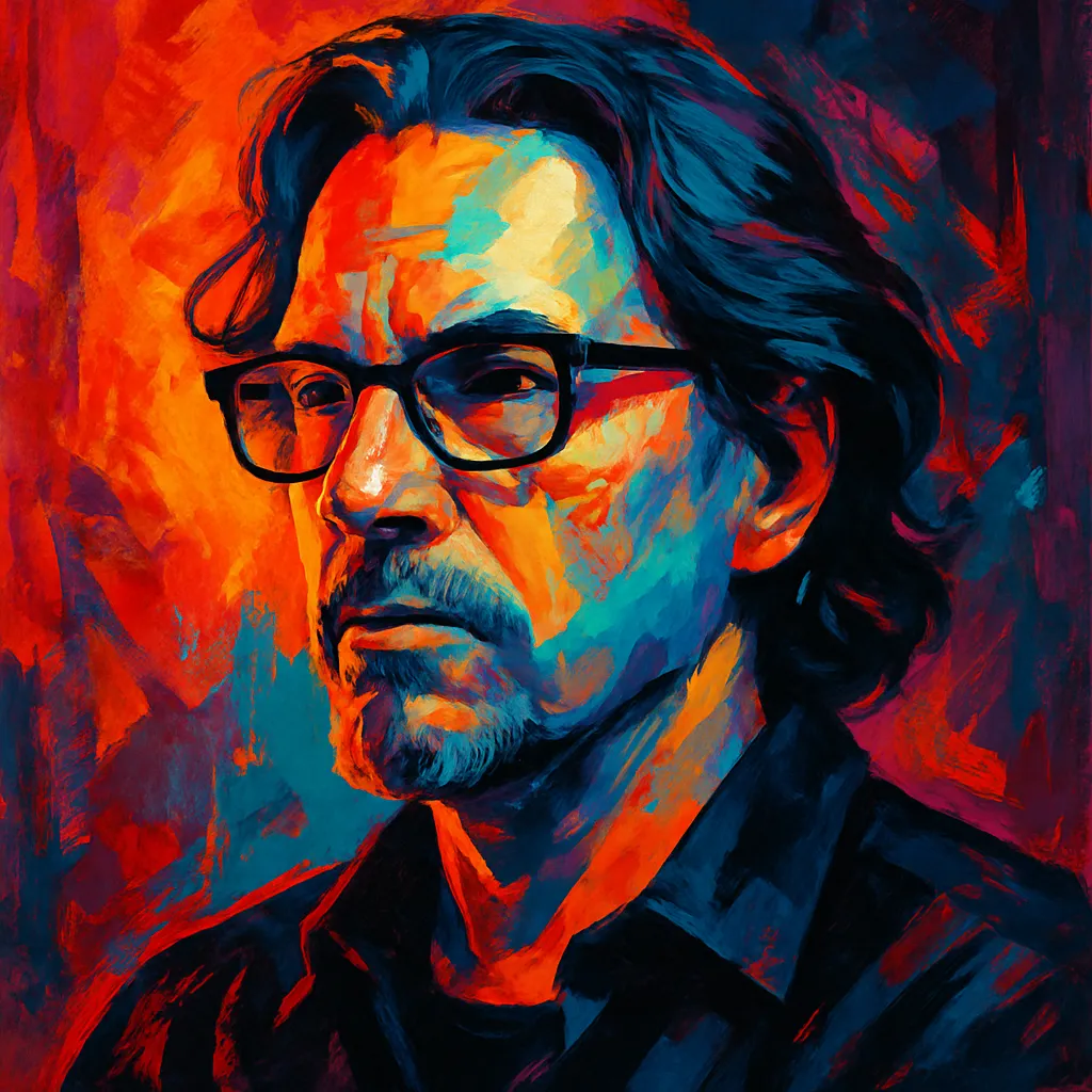 Artistic portrait of Jim Sonzero