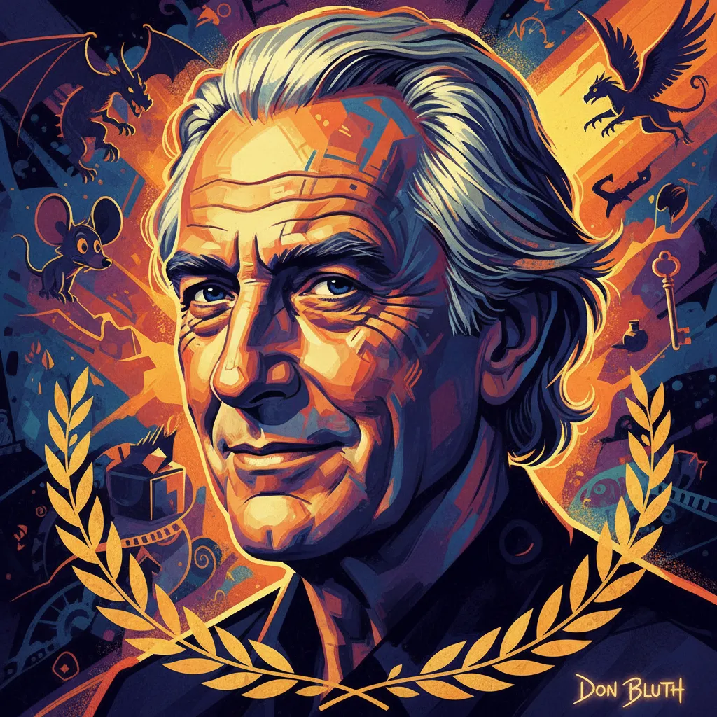 Artistic portrait of Don Bluth