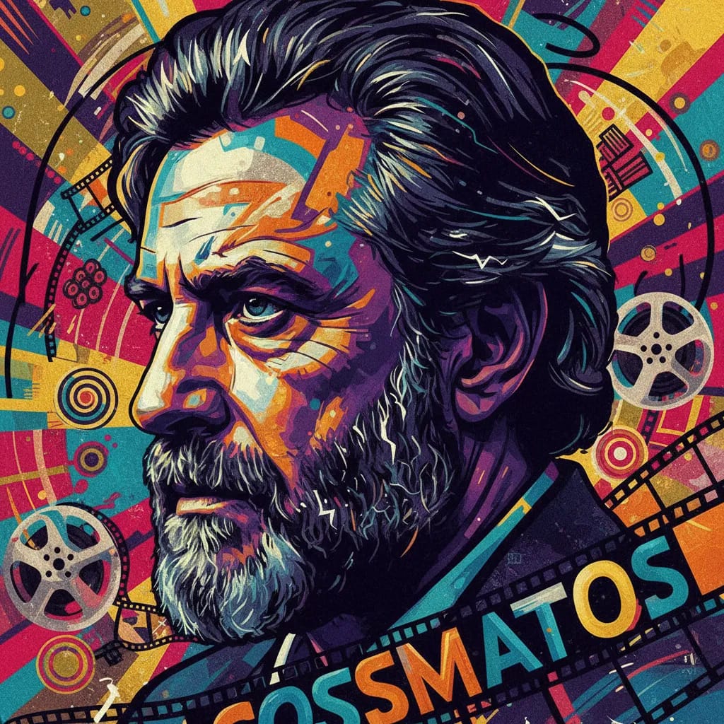 Artistic portrait of George P. Cosmatos