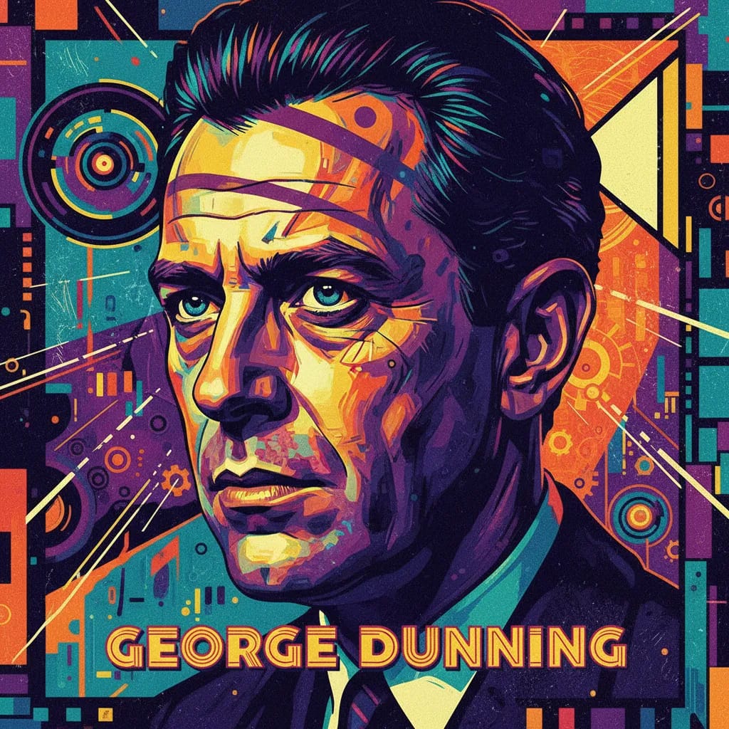 Artistic portrait of George Dunning