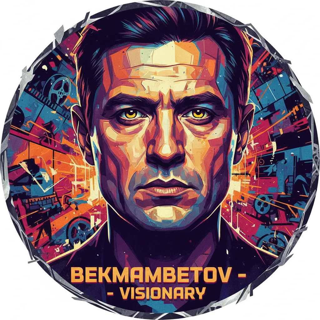 Artistic portrait of Timur Bekmambetov