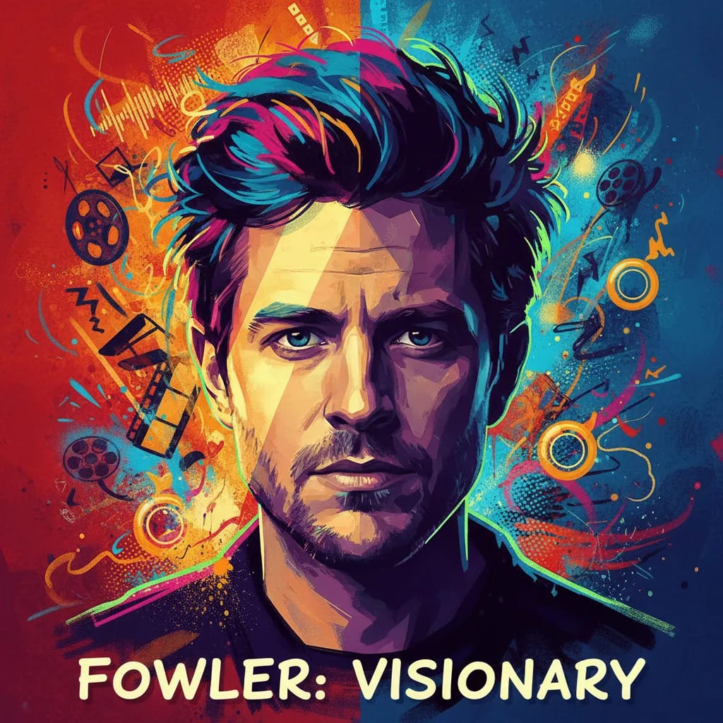 Artistic portrait of Jeff Fowler