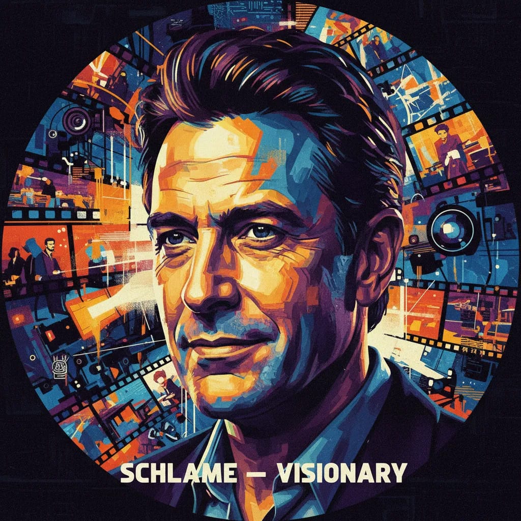 Artistic portrait of Thomas Schlamme