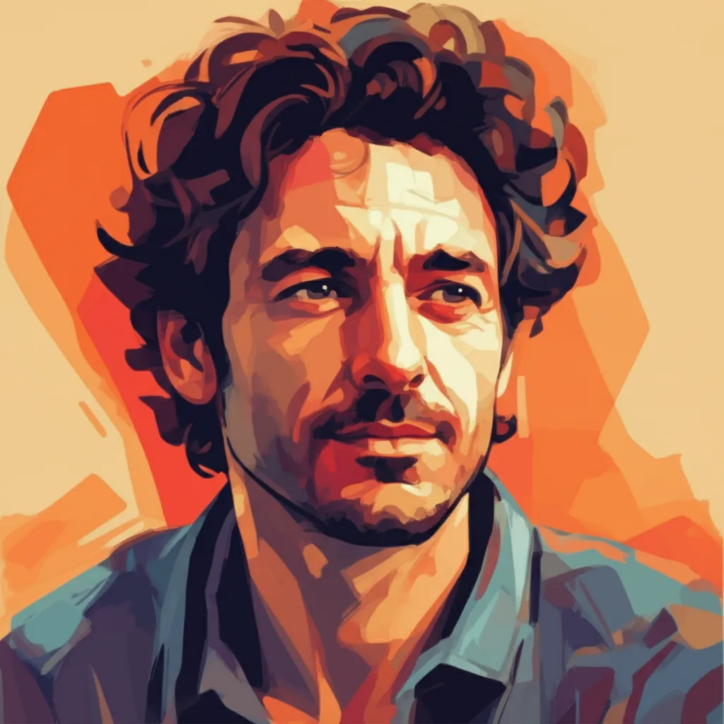 Artistic portrait of Gabriele Muccino