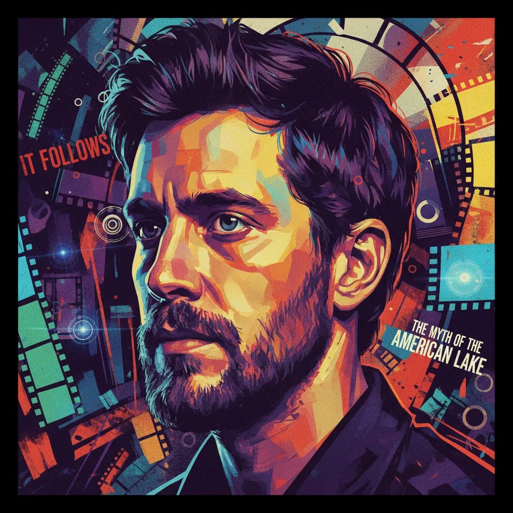 Artistic portrait of David Robert Mitchell