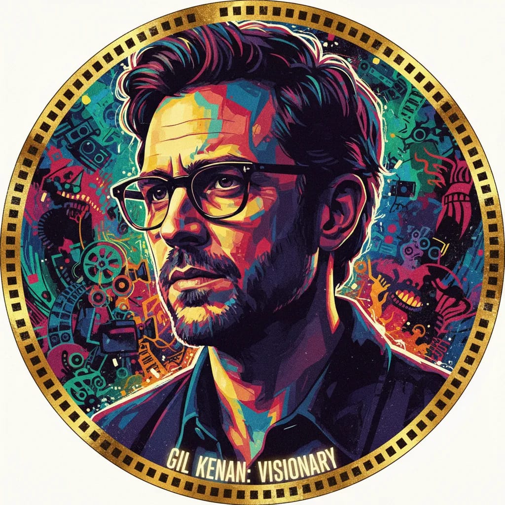 Artistic portrait of Gil Kenan