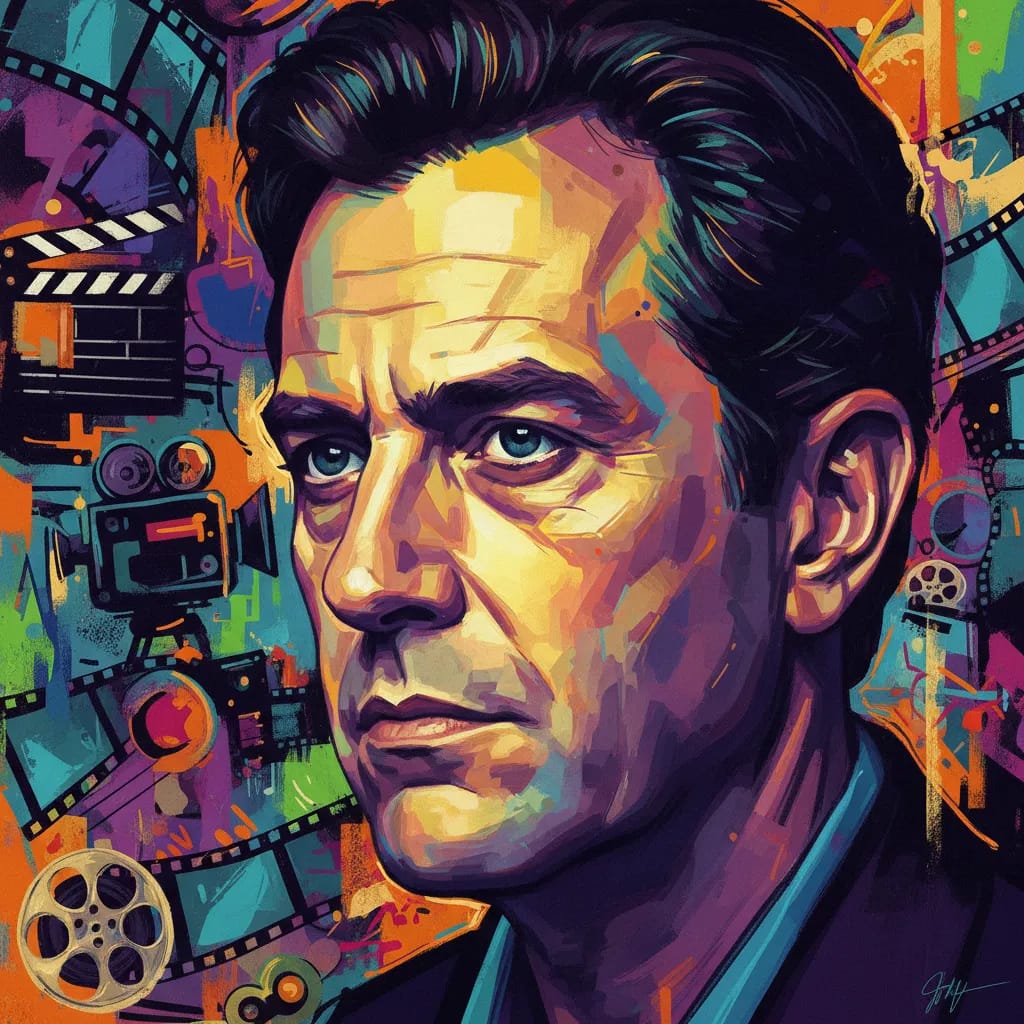 Artistic portrait of Charles Matthau