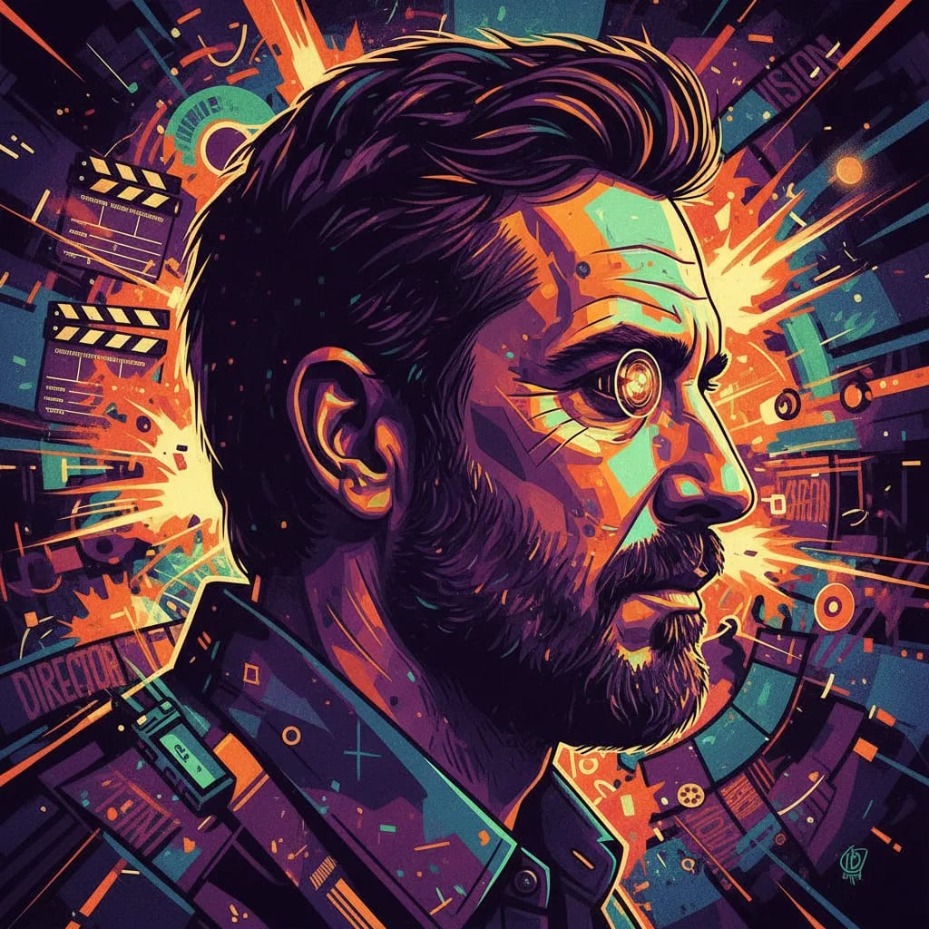 Artistic portrait of Douglas Aarniokoski