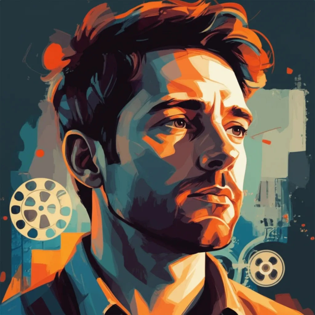 Artistic portrait of Josh Greenbaum