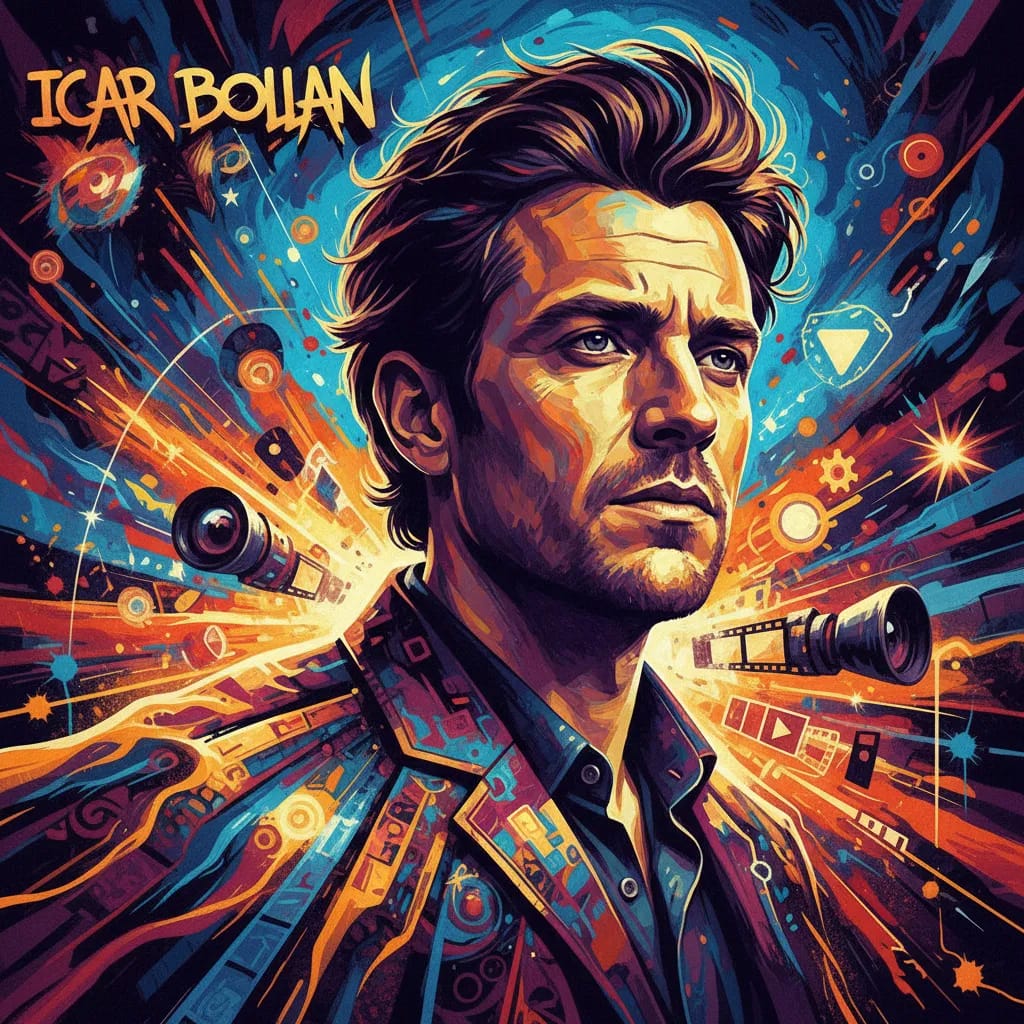 Artistic portrait of Icíar Bollaín