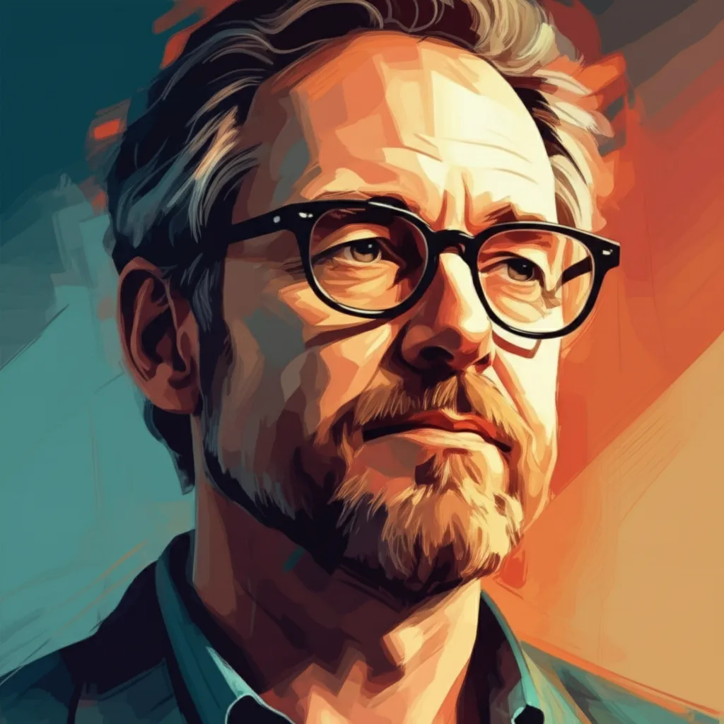 Artistic portrait of Brad Bird