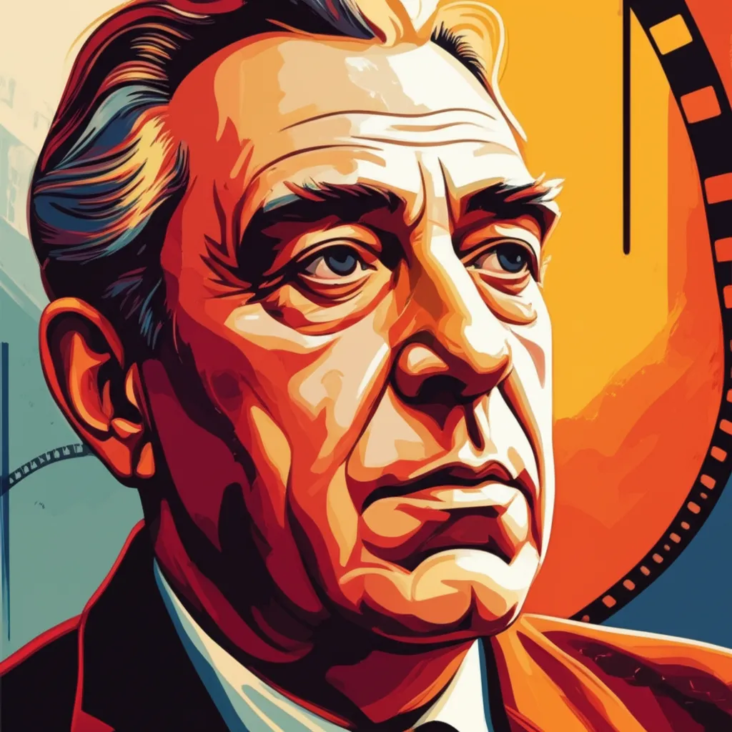 Artistic portrait of George Sherman