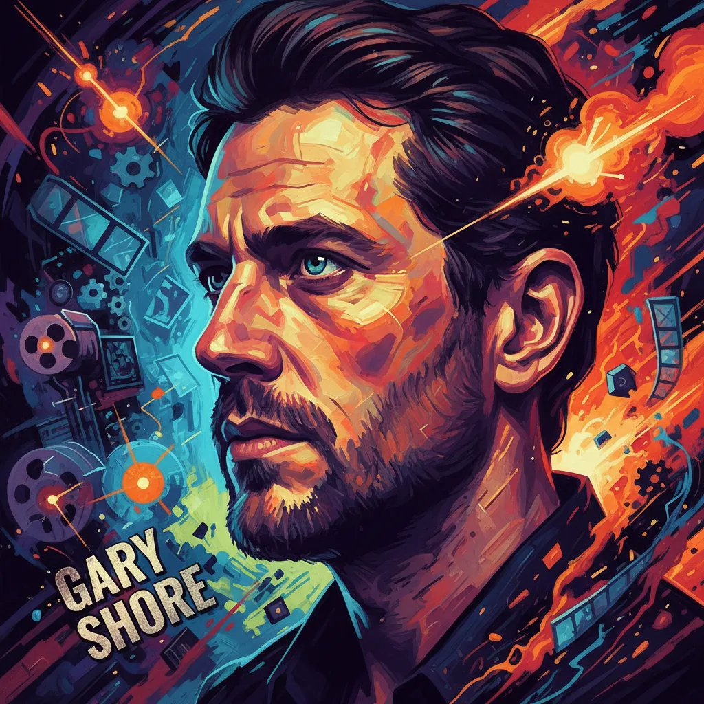 Artistic portrait of Gary Shore