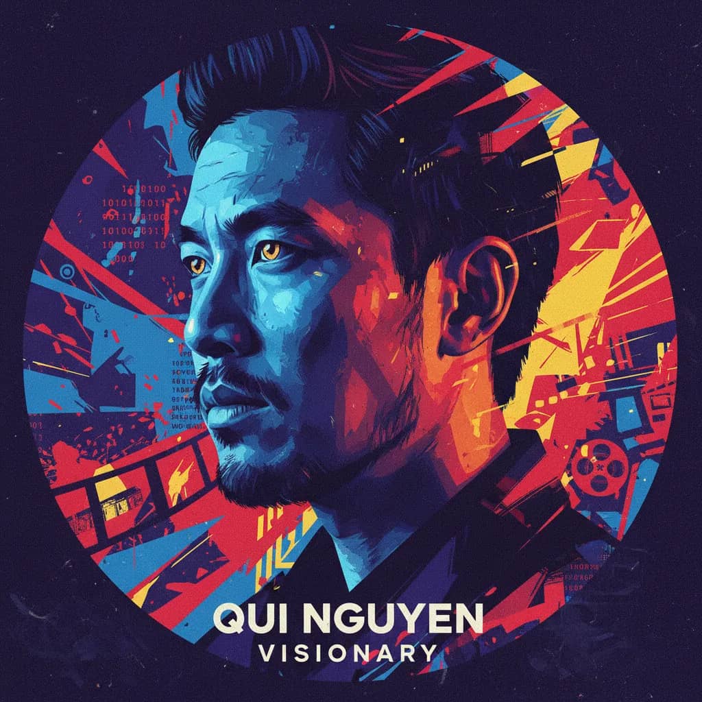 Portrait of Qui Nguyen