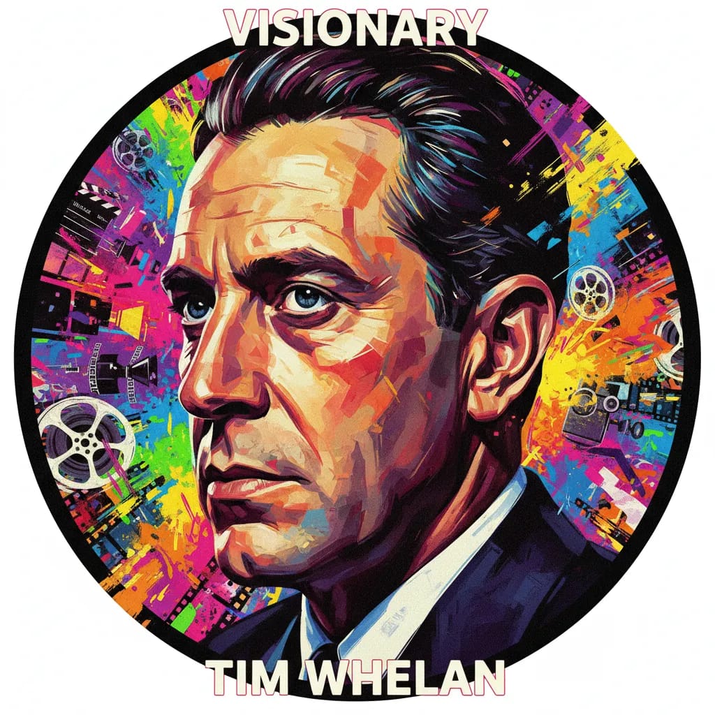 Artistic portrait of Tim Whelan