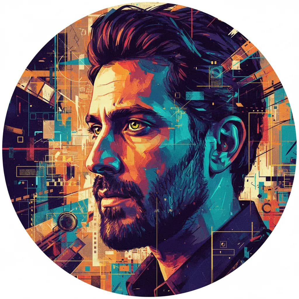 Portrait of Kasra Farahani