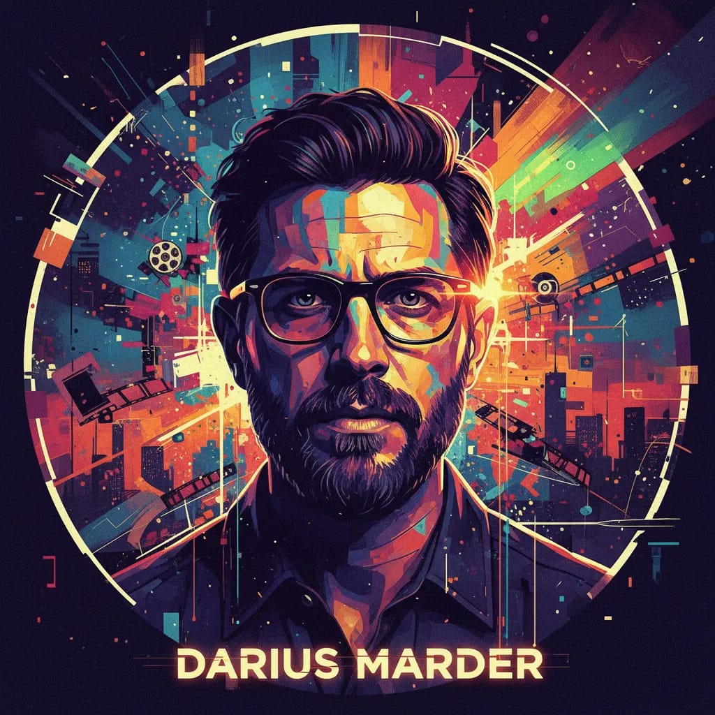 Artistic portrait of Darius Marder