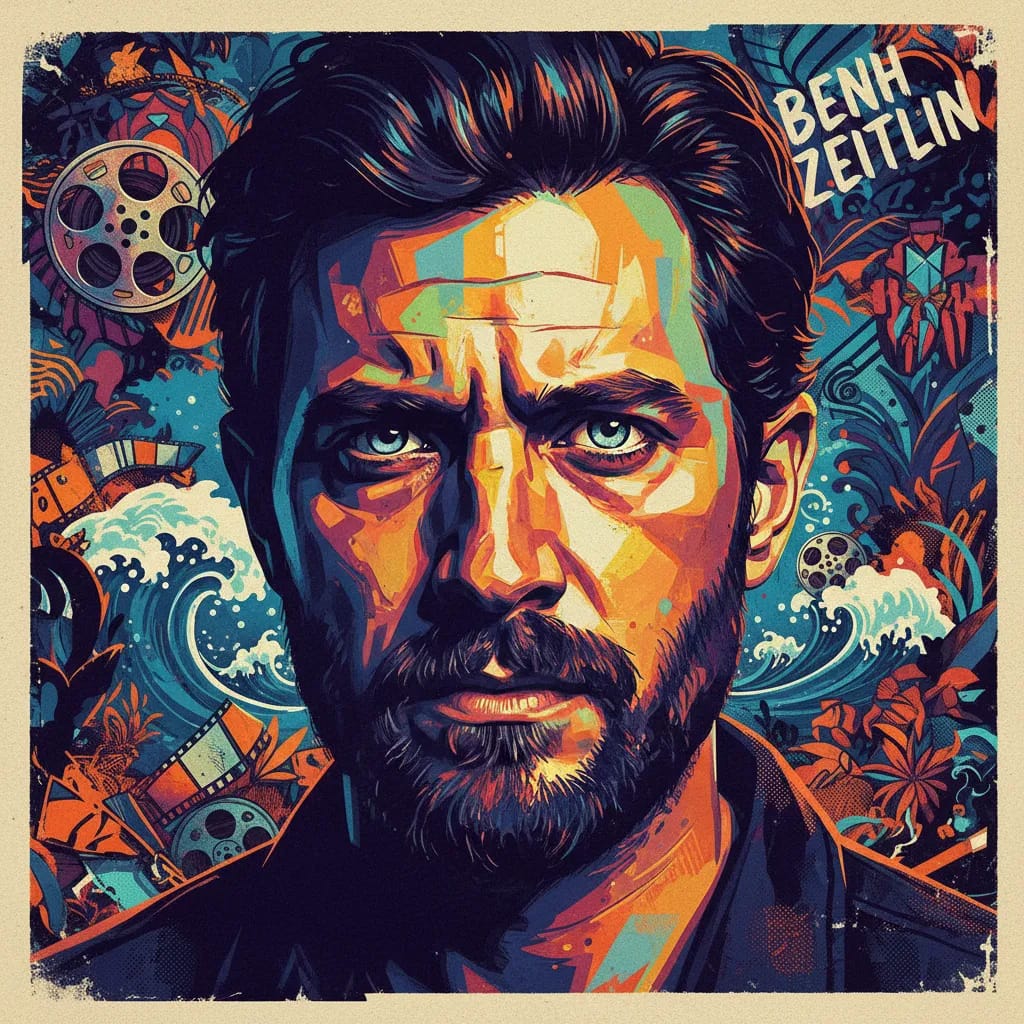 Artistic portrait of Benh Zeitlin
