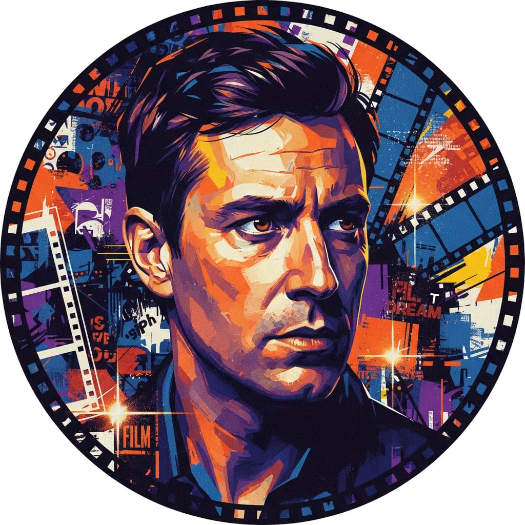 Artistic portrait of Andrew Haigh
