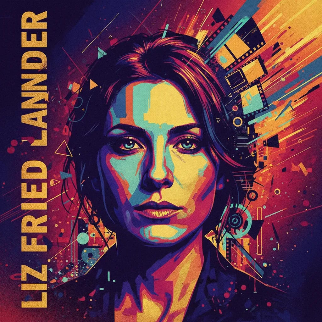 Artistic portrait of Liz Friedlander