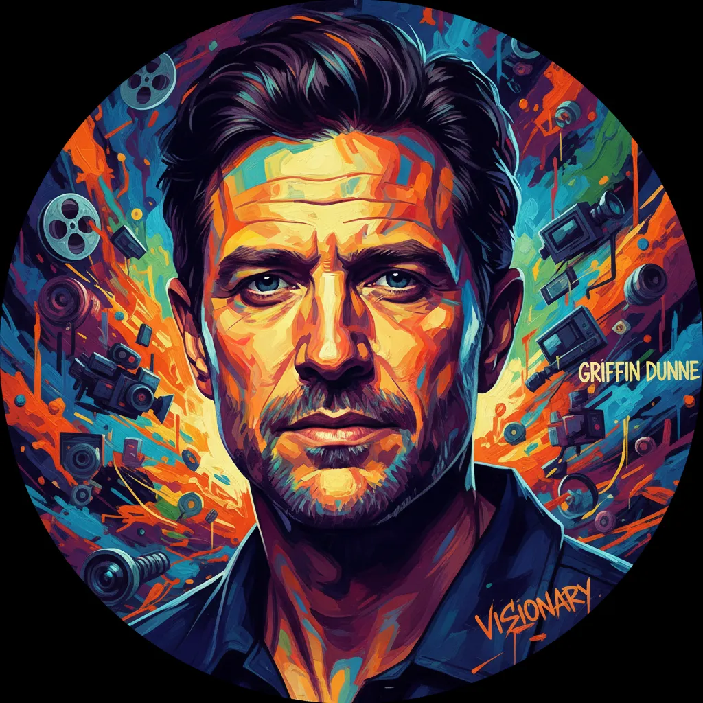 Artistic portrait of Griffin Dunne