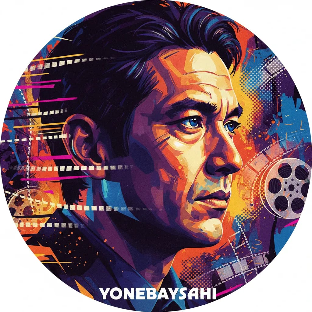 Artistic portrait of Hiromasa Yonebayashi