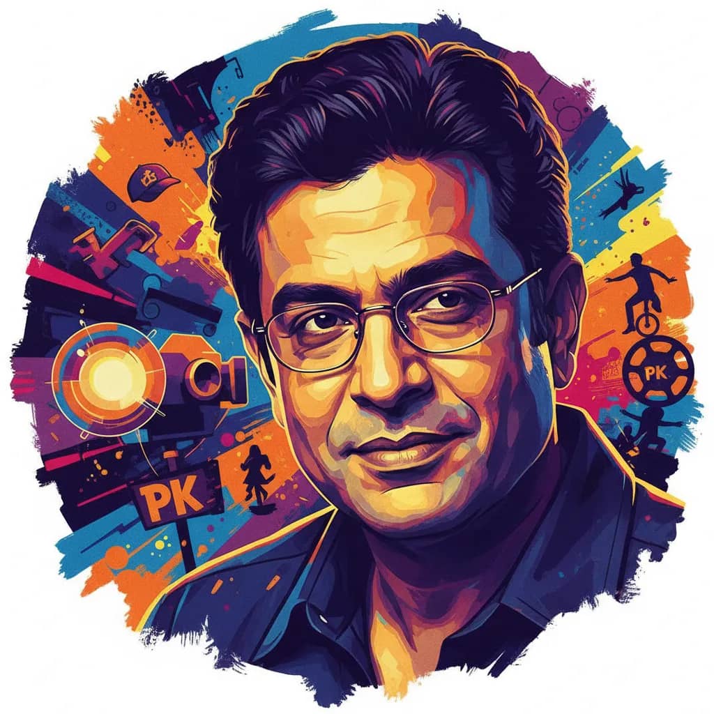 Portrait of Rajkumar Hirani