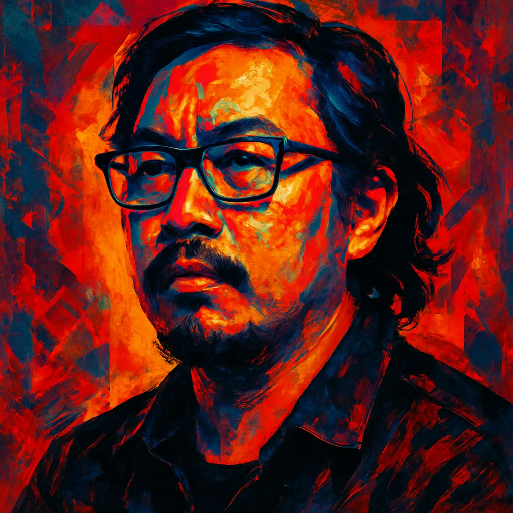 Artistic portrait of Timo Tjahjanto