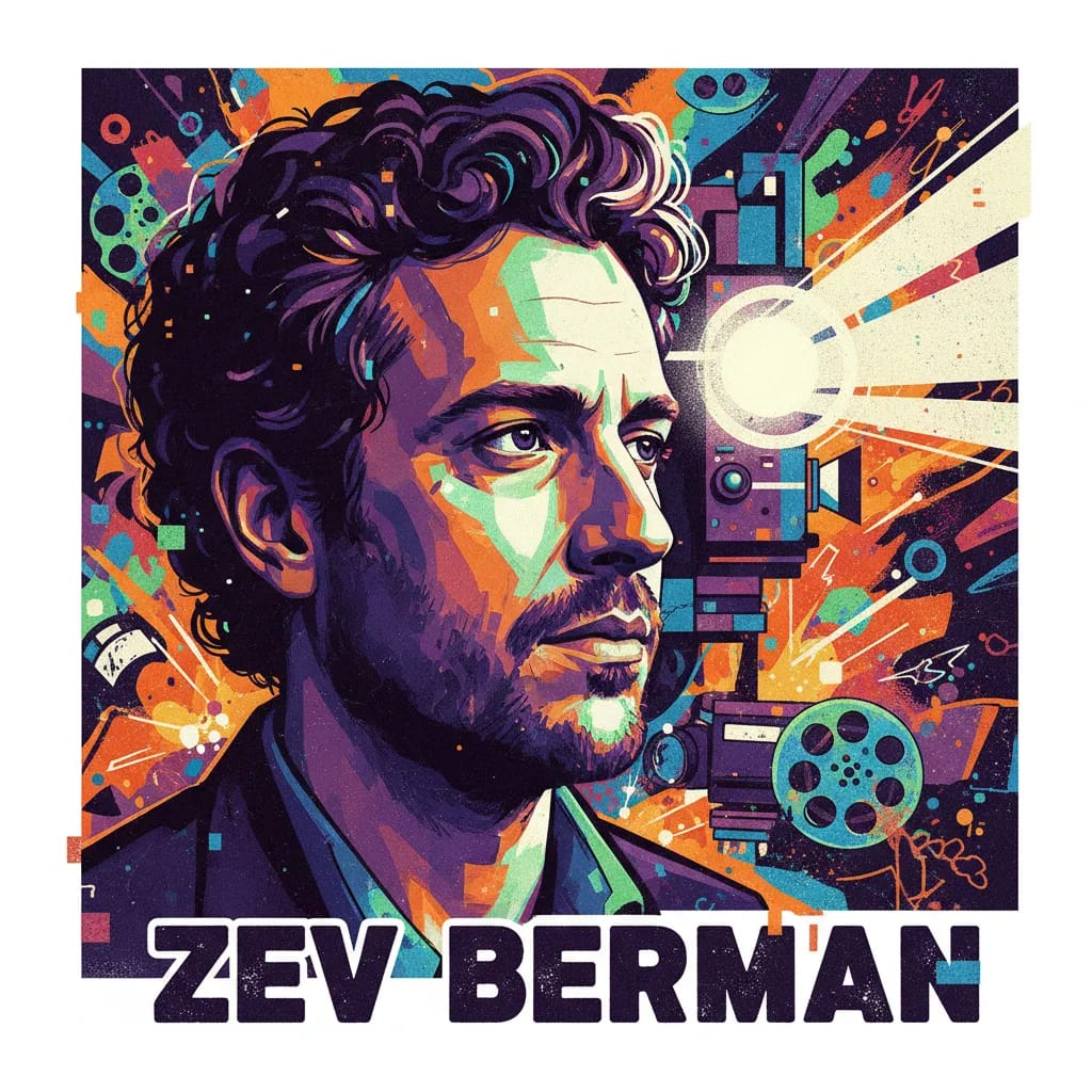 Artistic portrait of Zev Berman