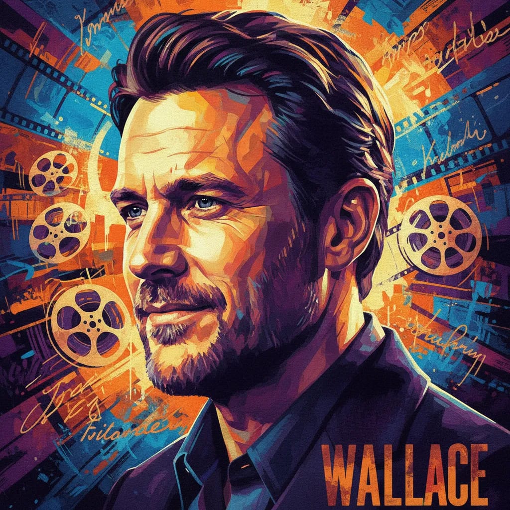 Artistic portrait of Randall Wallace