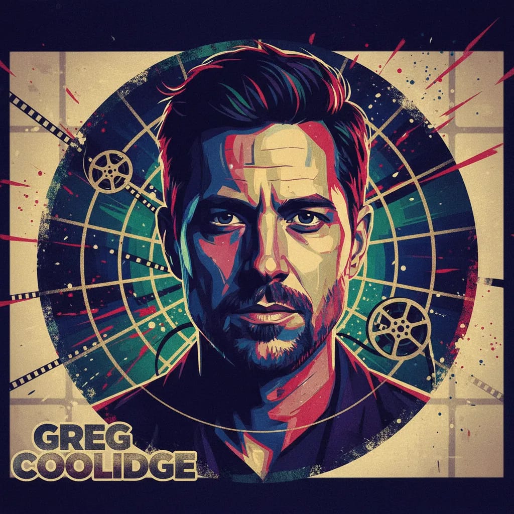 Artistic portrait of Greg Coolidge
