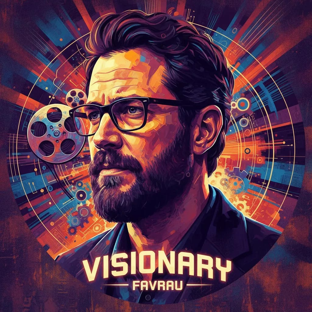 Artistic portrait of Jon Favreau