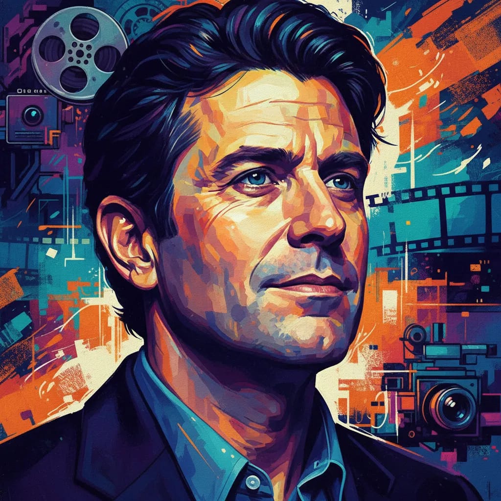 Artistic portrait of George Hickenlooper