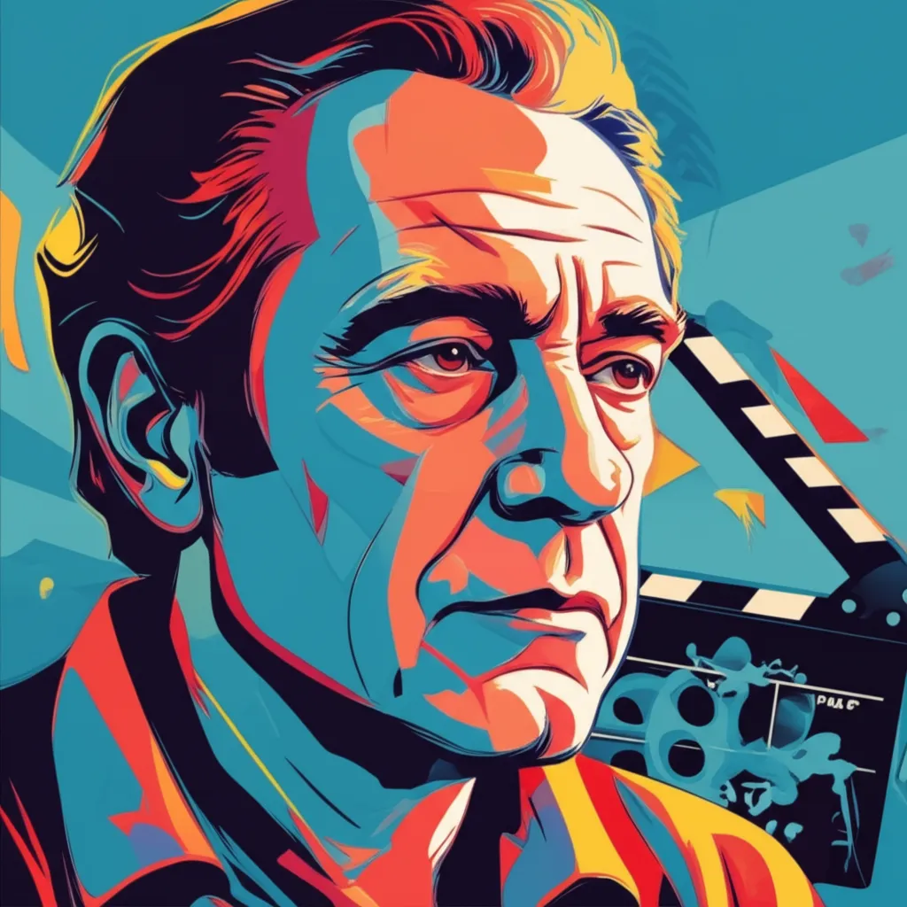 Artistic portrait of Jim Abrahams