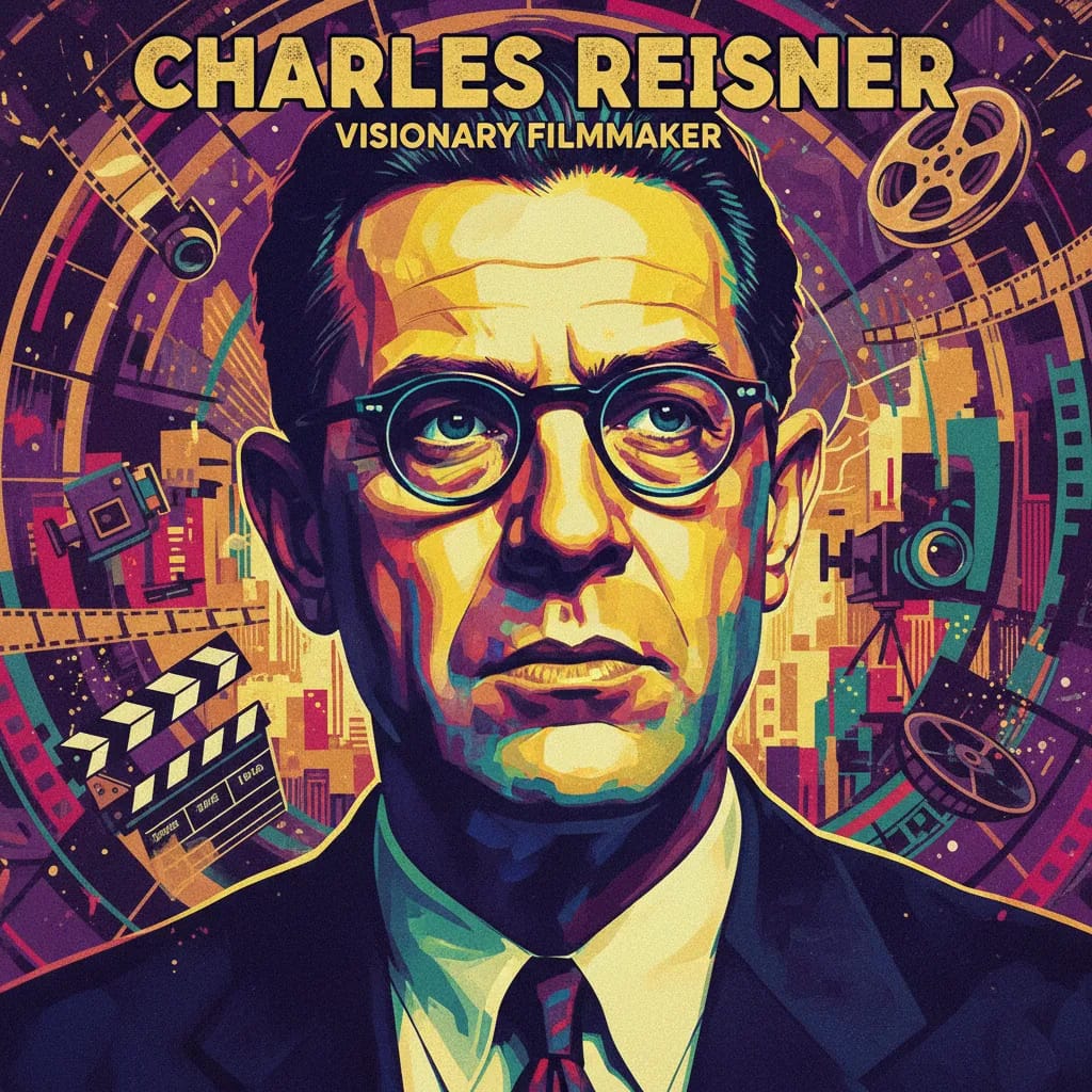 Artistic portrait of Charles Reisner