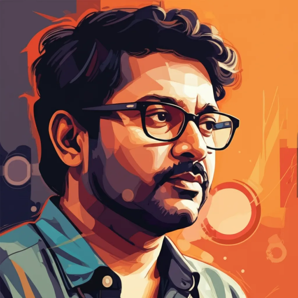Artistic portrait of Aanand L. Rai