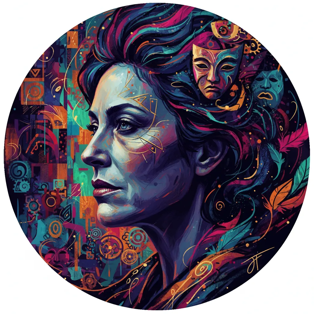 Artistic portrait of Julie Taymor